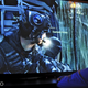 Illustration for article titled 150-Inch TV In Action: Itll Melt Brains and Empty Wallets